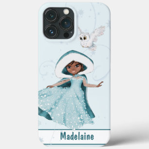Case-Mate iPhone Case Noël Princesse Cheveux foncé Enchantée Chouette Fi