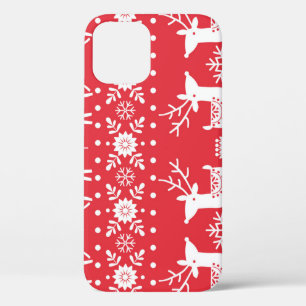 Case-Mate iPhone Case Noël scandinave : Snowflakes & Deer