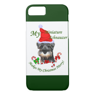 Etui iPhone Case-Mate Noël Schnauzer miniature