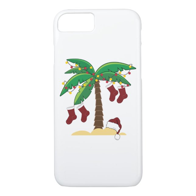 Coques Case-Mate iPhone Noël tropical (Dos)
