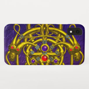 Case-Mate iPhone CASE NOEUDS CELTIQUES D'OR AVEC DRAGONS DOUCES