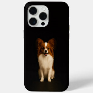 Coque iPhone 15 Pro Max Noir 4 Luxe iPhone 15 Pro Max, Papillon Raffiné