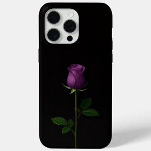 Coque iPhone 15 Pro Max Noir 4 Luxe iPhone 15 Pro Max, Rose Violet Royal