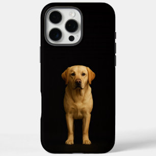 Coques iPhone 16 Pro Max Noir 4 Luxe iPhone 16 Pro Max Labrador Minimaliste