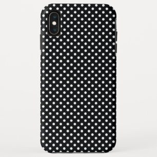 Case-Mate iPhone Case Noir avec points blancs