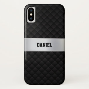 Case-Mate iPhone Case Noir et argent