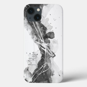 Case-Mate iPhone Case Noir et blanc abstrait masculin