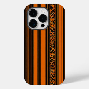 Coque Pour iPhone 14 Pro noir et brun