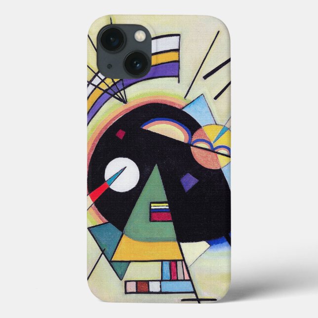 Coques Case-Mate iPhone Noir et Violet - Kandinsky (Verso)