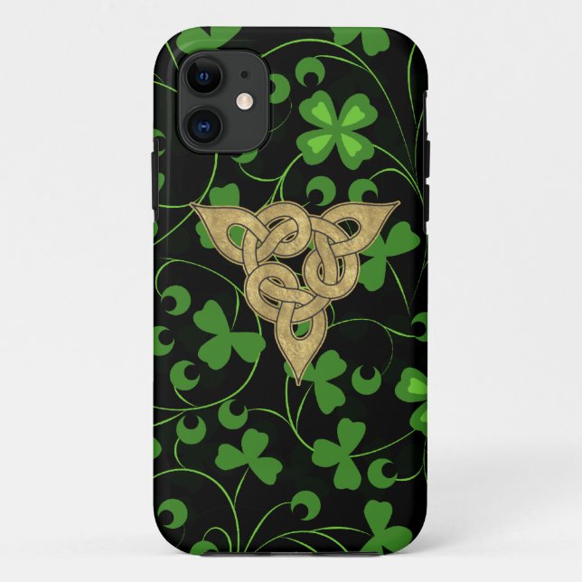 Coques Case-Mate iPhone Noir irlandais (Dos)