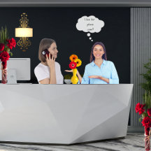 Noir moderne avec rayures rouges Monogramme initia