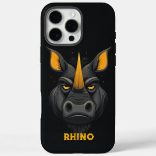 Coques iPhone 16 Pro Max Noir Rhino en colère