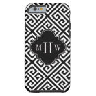 Noir Wt Med Clé grecque Diag T Noir 3I Monogramme