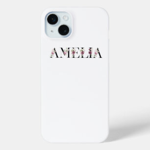 Coque iPhone 15 Mini Nom Amelia