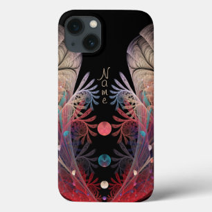 Etui iPhone Case-Mate Nom d'art fractal de fantaisie moderne abstraite J
