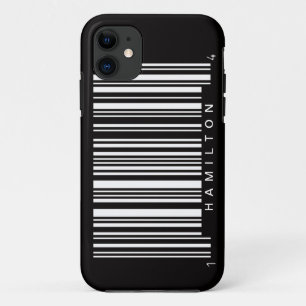 Etui iPhone Case-Mate nom de code barre bande noire