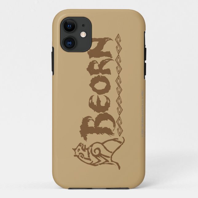 Coques Case-Mate iPhone Nom de l'ours BEORN™ (Dos)