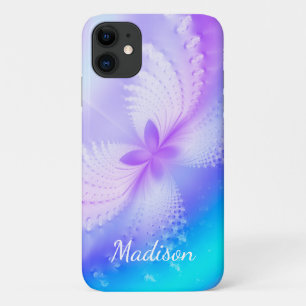 Case-Mate iPhone Case Nom de papillon Abstrait de la fille violette mode
