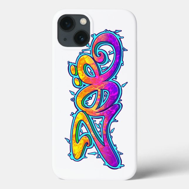 Coques Case-Mate iPhone Nom du tag ZOE - (Verso)