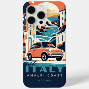 Coque iPhone 15 Pro Max Nom et texte personnalisés Italie