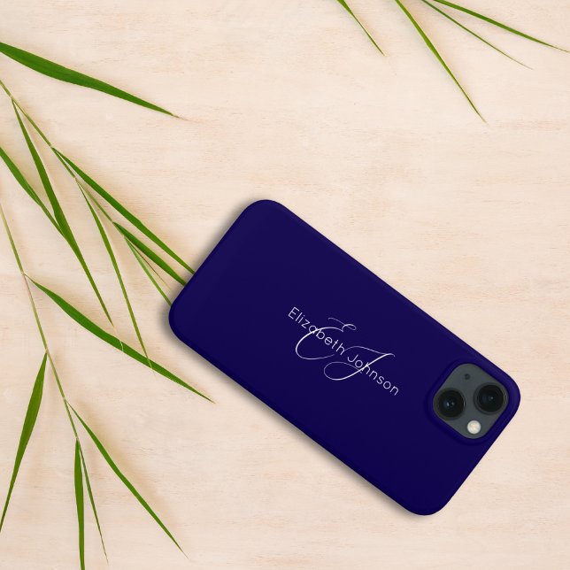 Coques Case-Mate iPhone nom minimaliste classique élégant customisé (Créateur téléchargé)