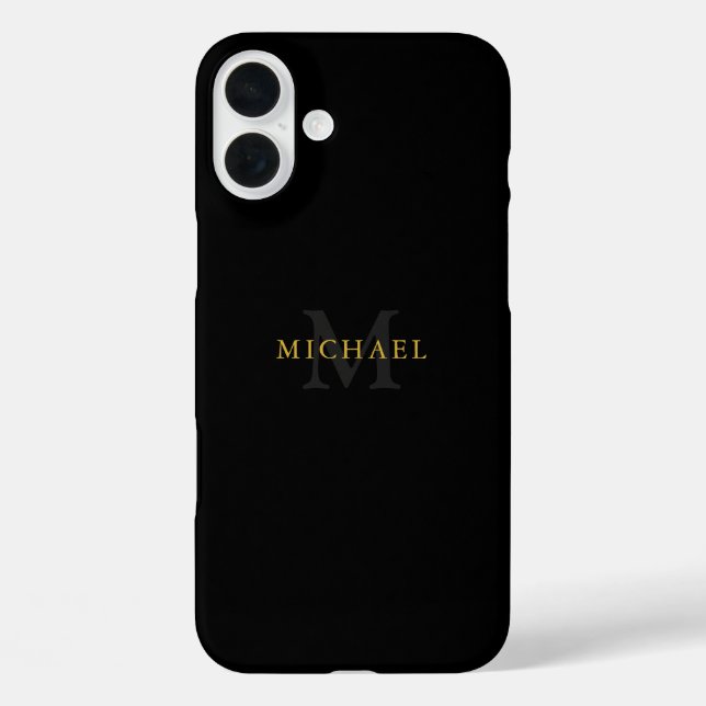 Coques Case-Mate iPhone Nom personnalisable et initiale (Verso)