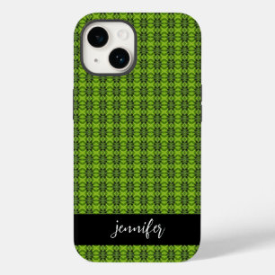Coque Pour iPhone 14 Nom personnalisable Kiwi fruit motif