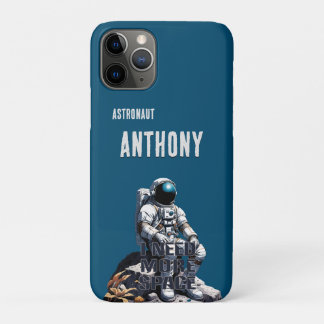 Case-Mate iPhone Case Nom personnalisé Astronaut - 'J'ai besoin de plus 