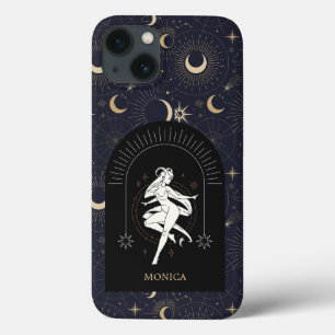Case-Mate iPhone Case Nom personnalisé Black Mystic Zodiac