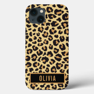 Case-Mate iPhone Case Nom personnalisé classique Leopard Poster de anima