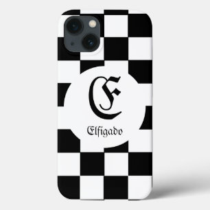 Case-Mate iPhone Case Nom personnalisé du club d'échecs initial
