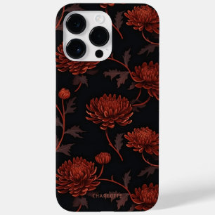 Coque Pour Pour iPhone 14 Pro Max Nom personnalisé floral botanique élégant