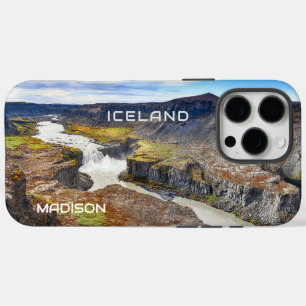Coques iPhone 16 Pro Max Nom personnalisé Islande