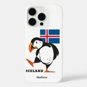 Coques iPhone 16 Pro Nom personnalisé Islande