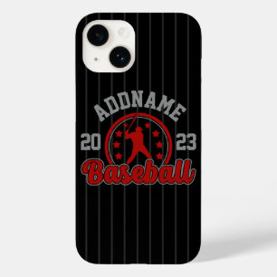 Coque Pour iPhone 14 NOM PERSONNALISÉ Jeu du joueur de l'équipe de base