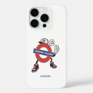 Coques iPhone 16 Pro Nom personnalisé London Calling