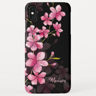 Case-Mate iPhone Case Nom personnalisé  Motif Floral de fleurs de ceris