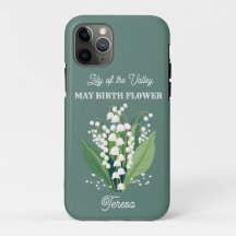 Nom personnalisé pour la fleur de naissance de mai