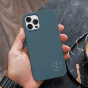 Coque Pour Pour iPhone 14 Pro Max Nom simple et moderne du monogramme