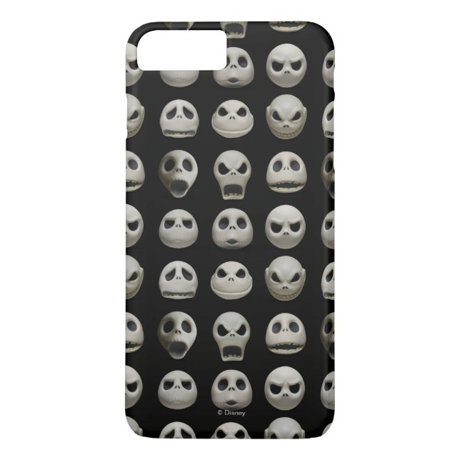 Coques Case-Mate iPhone Nombreux visages de Jack Skellington - Motif (Dos)