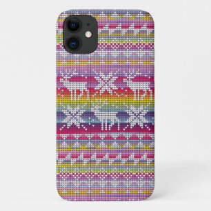 Case-Mate iPhone Case Nordique Noël coloré hiver Motif nu