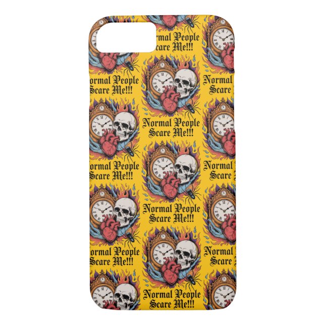 Coques Case-Mate iPhone Normal People Scare Me (Dos)