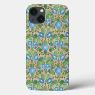 iPhone 13 Case Nostalgique Bleu Matin Gloire Coque-coque ipad Mat