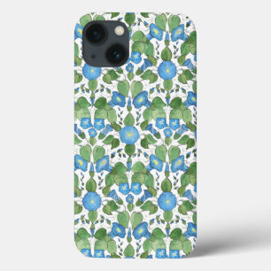 iPhone 13 Coque Nostalgique Bleu Matin Gloire Coque-coque ipad Mat