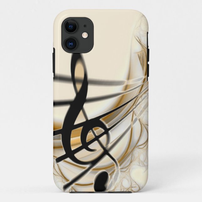 Coques Case-Mate iPhone Note musicale élégante (Dos)