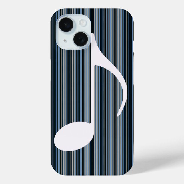 Coques Case-Mate iPhone note musicale et bandes minces (Verso)