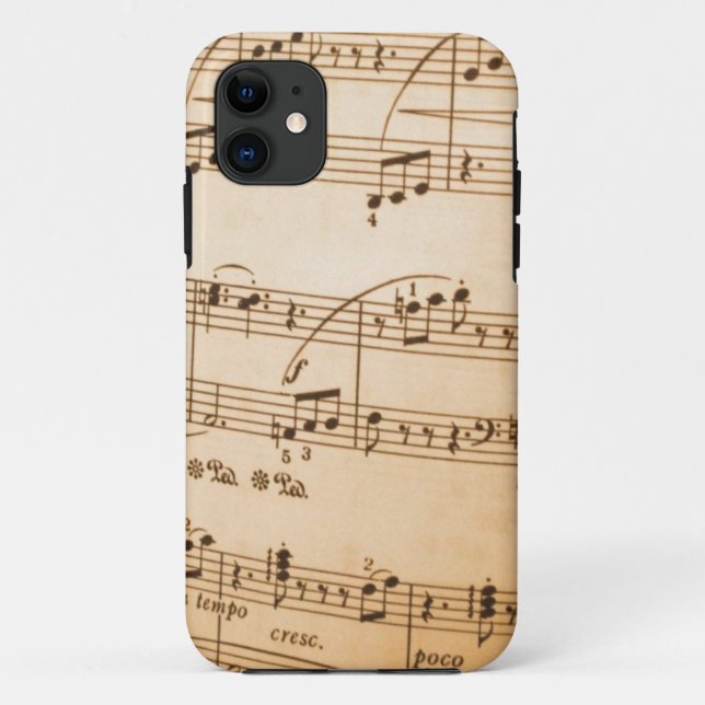 Coques Case-Mate iPhone Notes de musique (Dos)