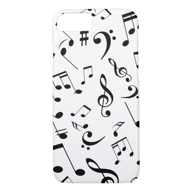 Coques Case-Mate iPhone Notes de musique 3 (Dos)