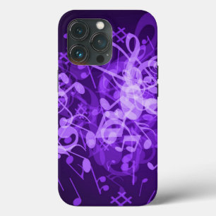Case-Mate iPhone Case Notes de musique violette