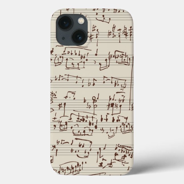 Coques Case-Mate iPhone Notes musicales (Verso)